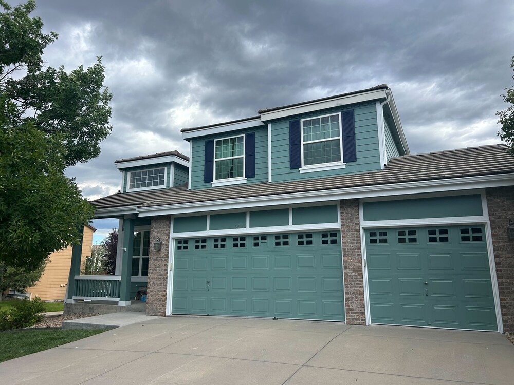 Exterior painting during winter