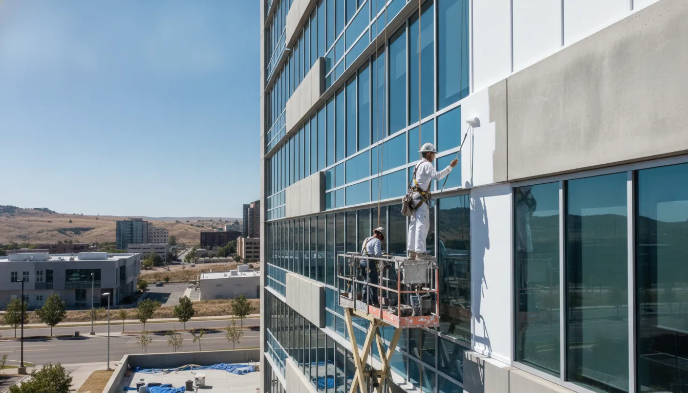 Commercial Repainting Schedule for Boise Properties