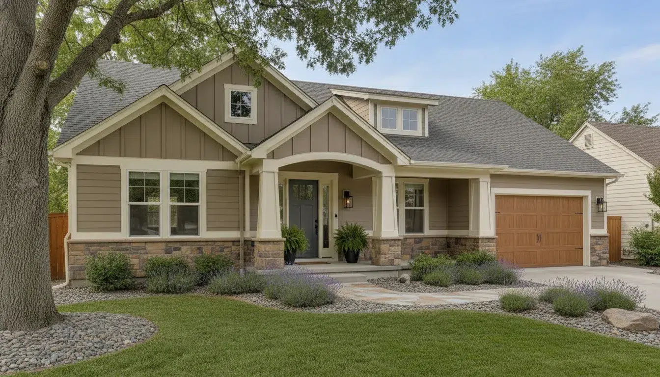 Freshly painted Boise home prepared for sale